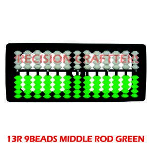 13Rod 9 Beads Middle Green